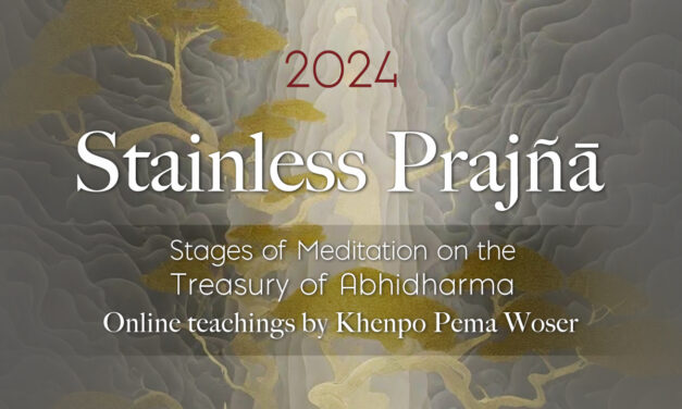 Stainless Prajñā – Stages of Meditation on the Treasury of Abhidharma